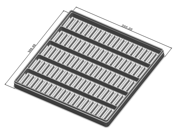 Thermoform Tooling Production - CAD View